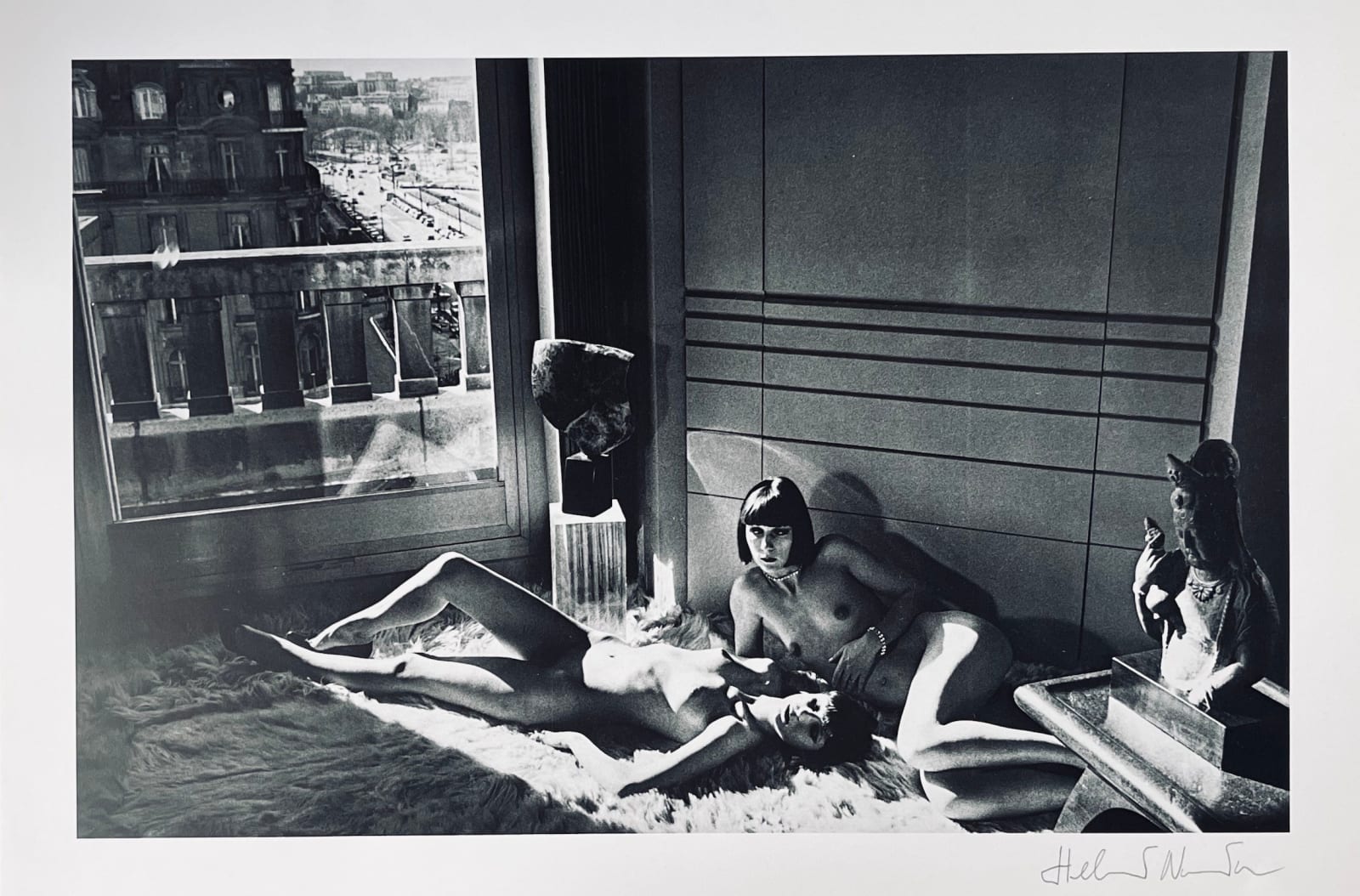 Helmut Newton, Mannequins, Quai D"Orsay, 1977, 1978