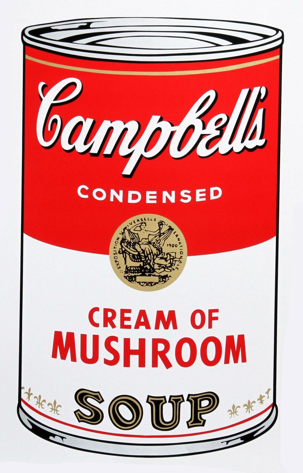Andy Warhol, Campbell’s Soup Can 11.53 Cream of Mushroom, 1970-2020