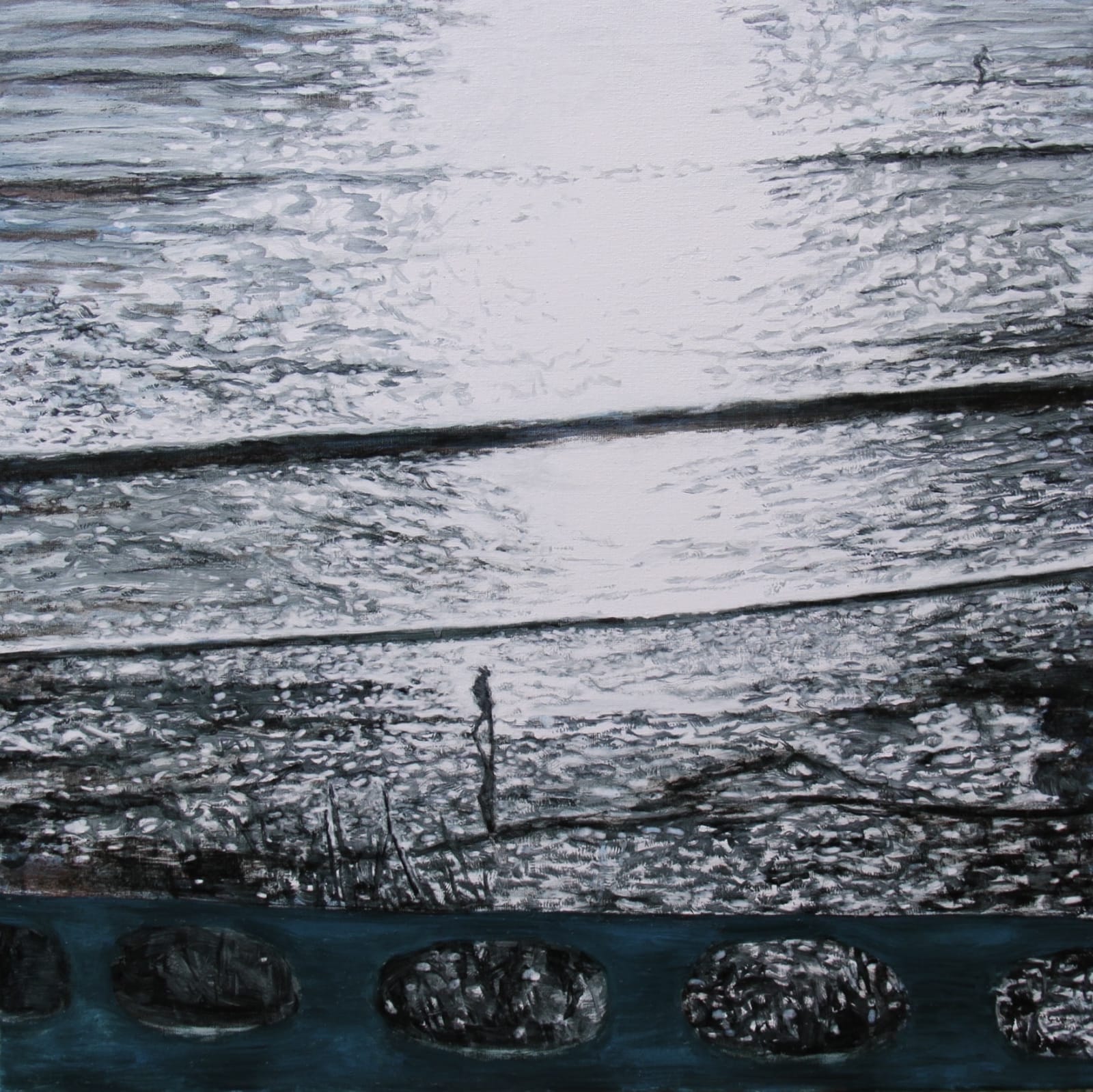 Marguerite Horner, Diamonds Dancing on Water, 2024