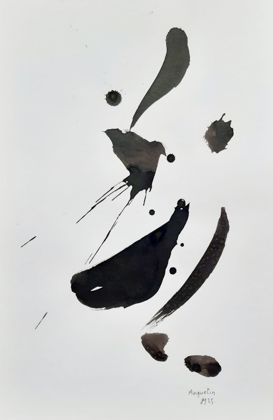 Jean-Yves Anquetin, Abstraphie N°9, 2025