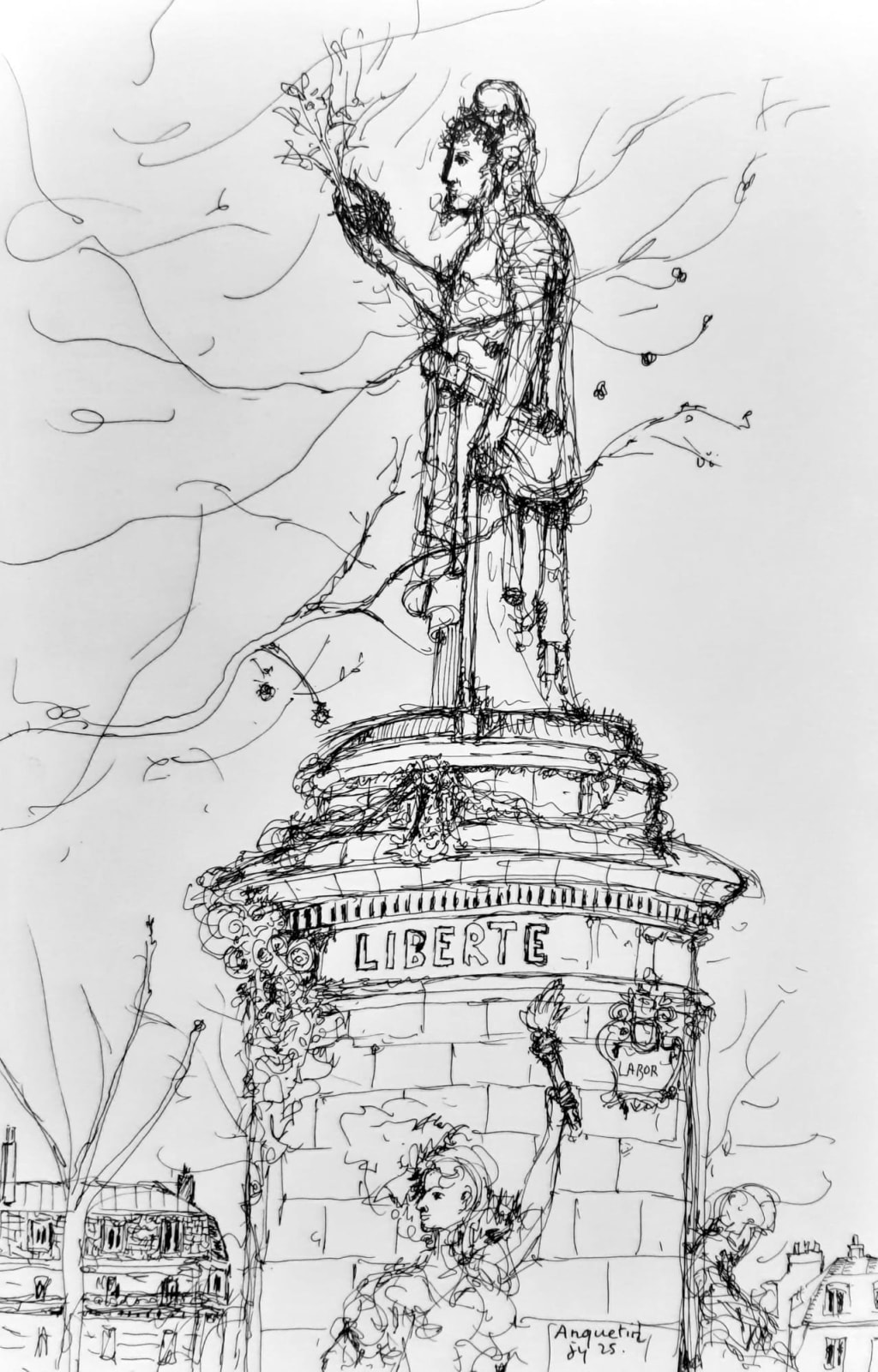 Jean-Yves Anquetin, Liberté, 2025