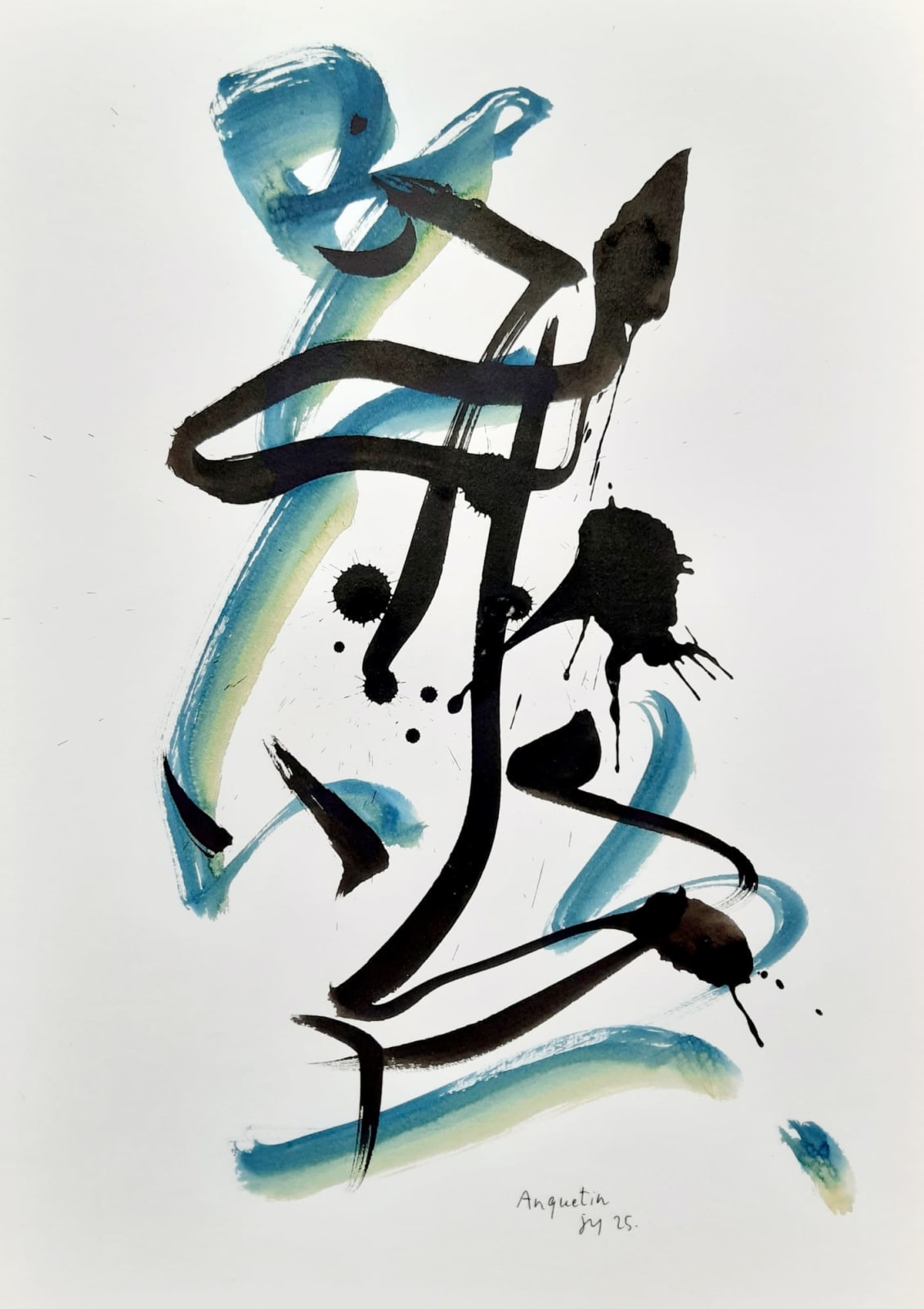 Jean-Yves Anquetin, Abstraphie N°4, 2025