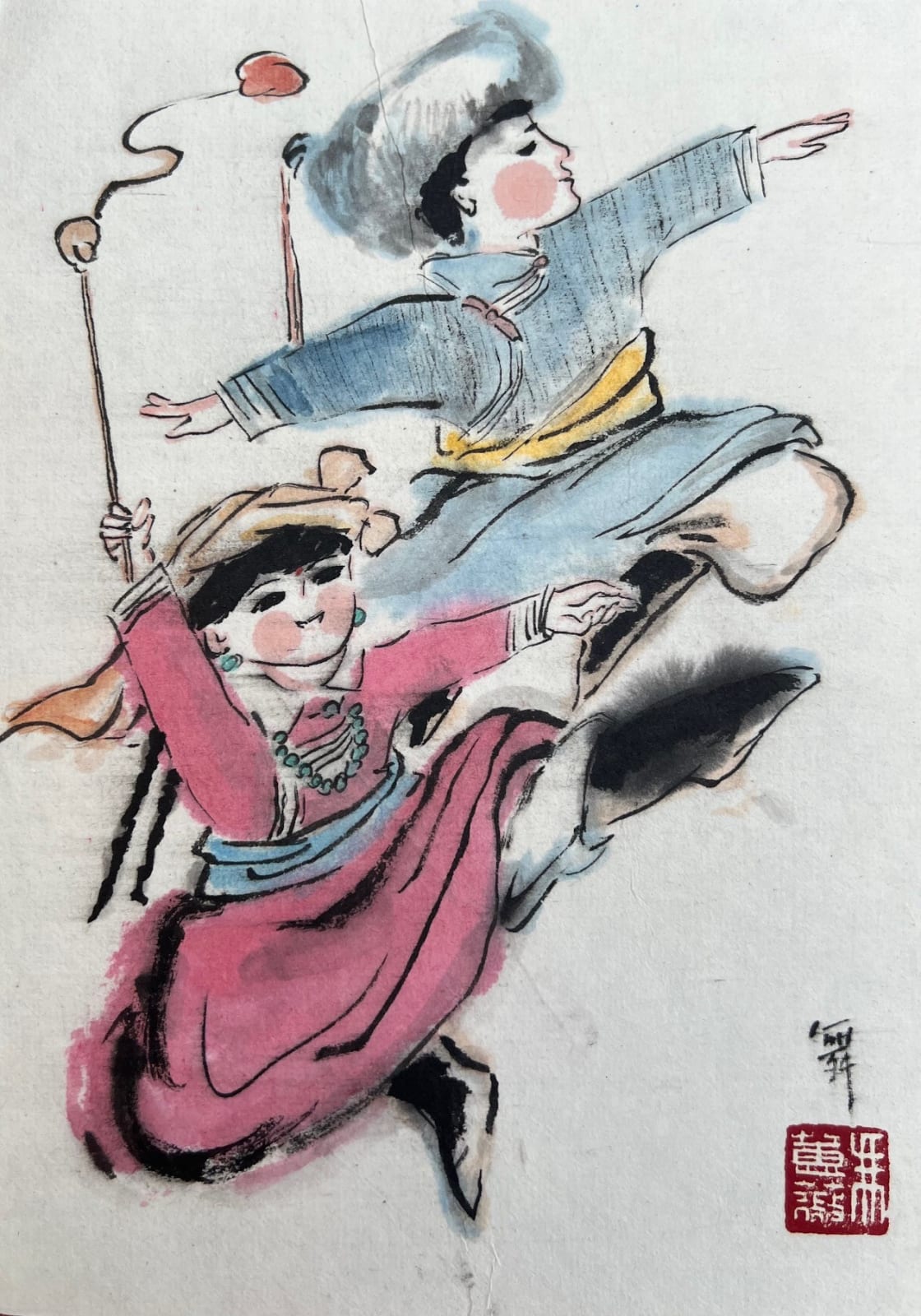 Wai Mei, After a greeting card (6), 90's