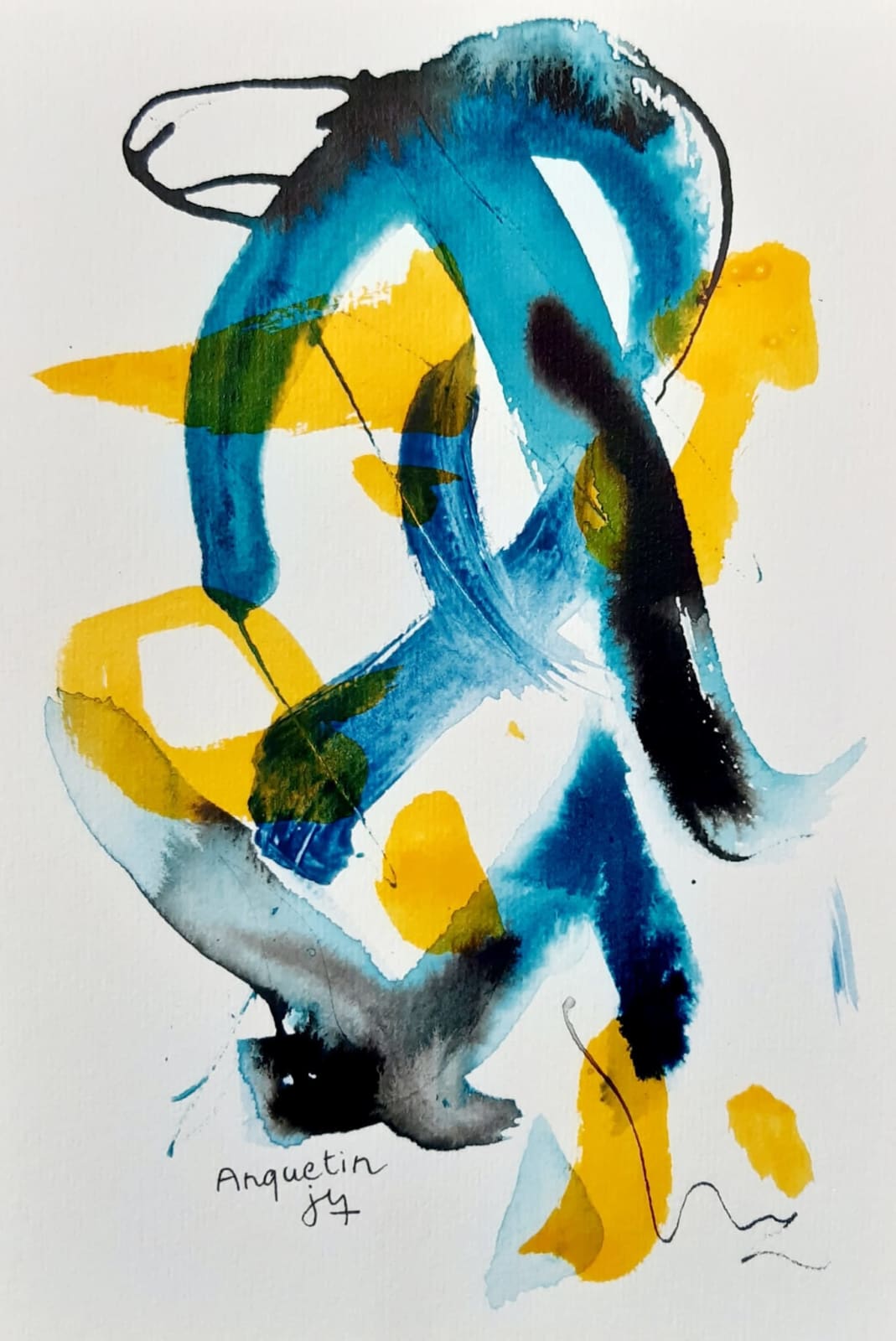Jean-Yves Anquetin, Abstraphie N°17, 2024