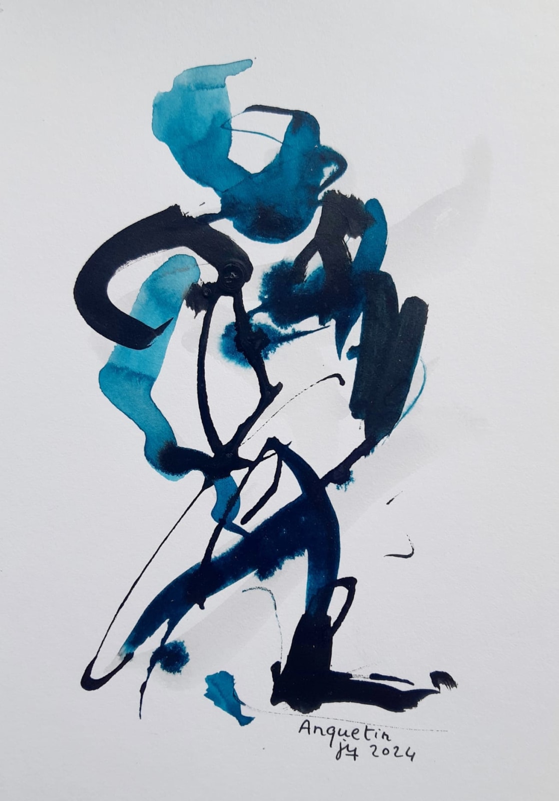 Jean-Yves Anquetin, Abstraphie N°12, 2024
