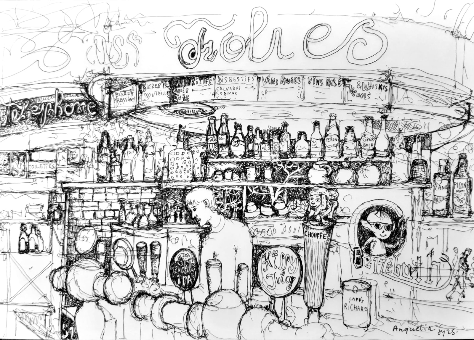 Jean-Yves Anquetin, Folies Belleville, 2025