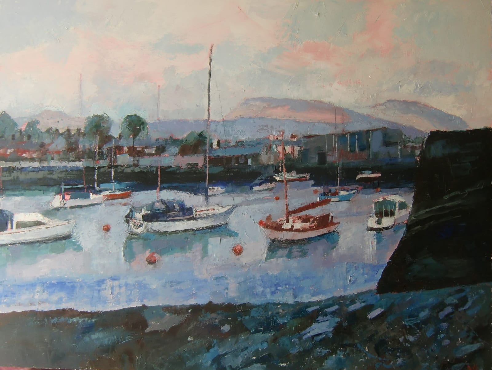 Anne Aspinall, Porthmadog, Mountains & Quay