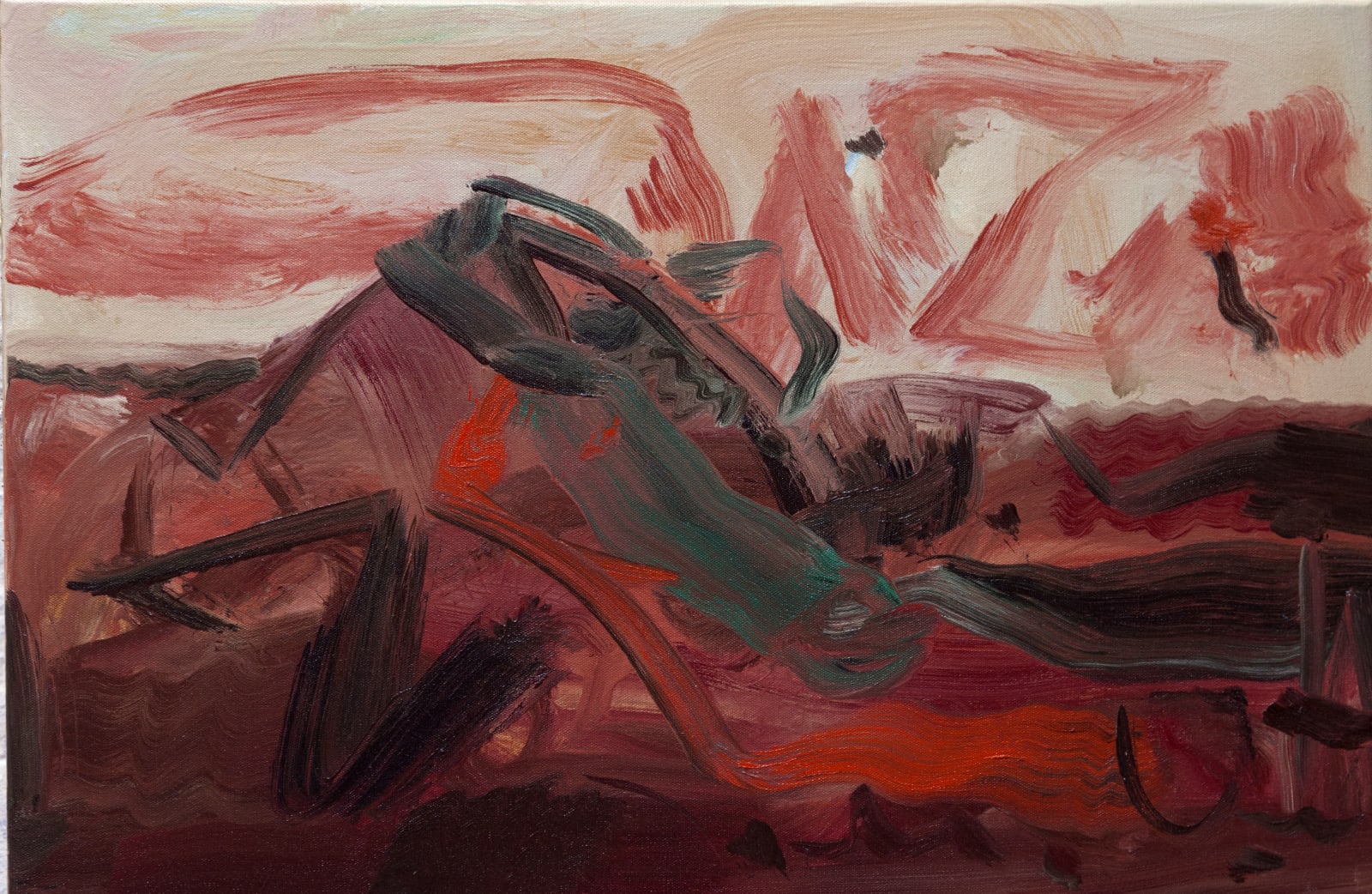 Maurice Cockrill 1936 - 2013, Rose Dawn at Little Orme