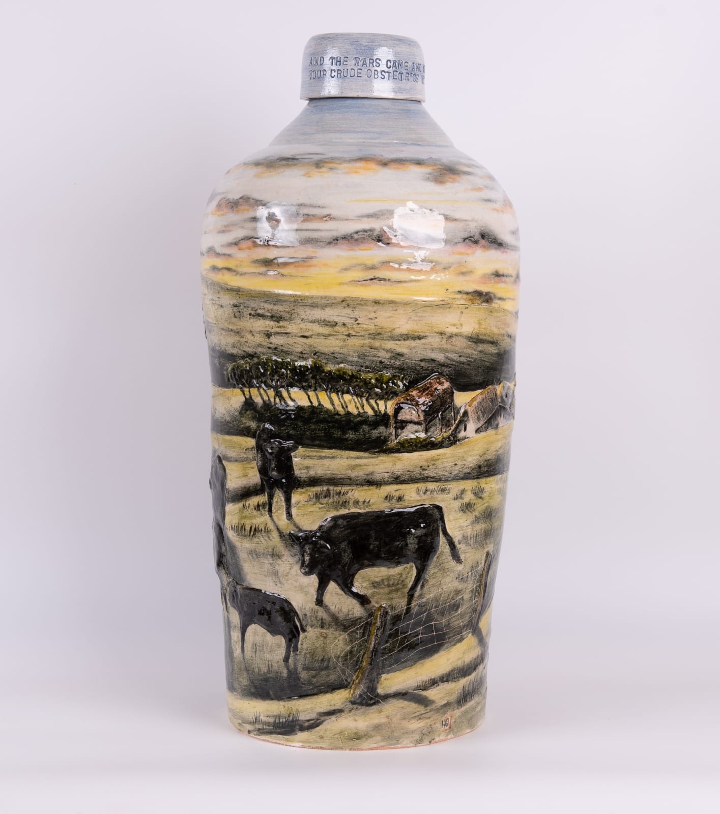 Helen Gittins, To the Farmer (After R. S. Thomas 'Prytherch)