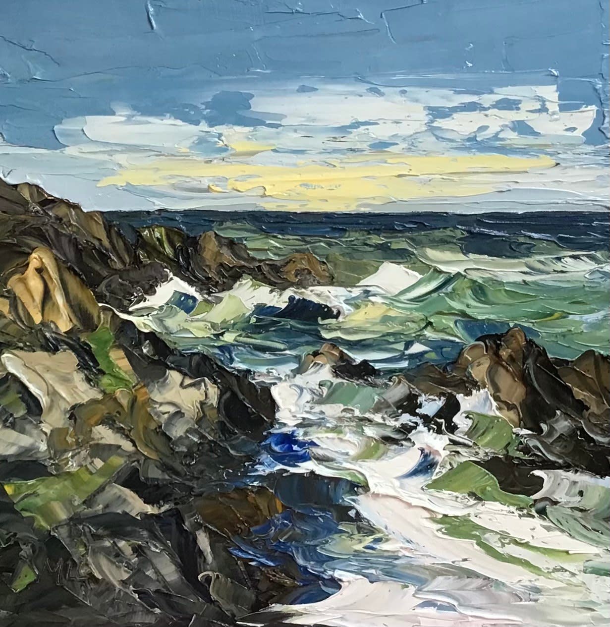 Martin Llewellyn, Waves, Anglesey, 2024