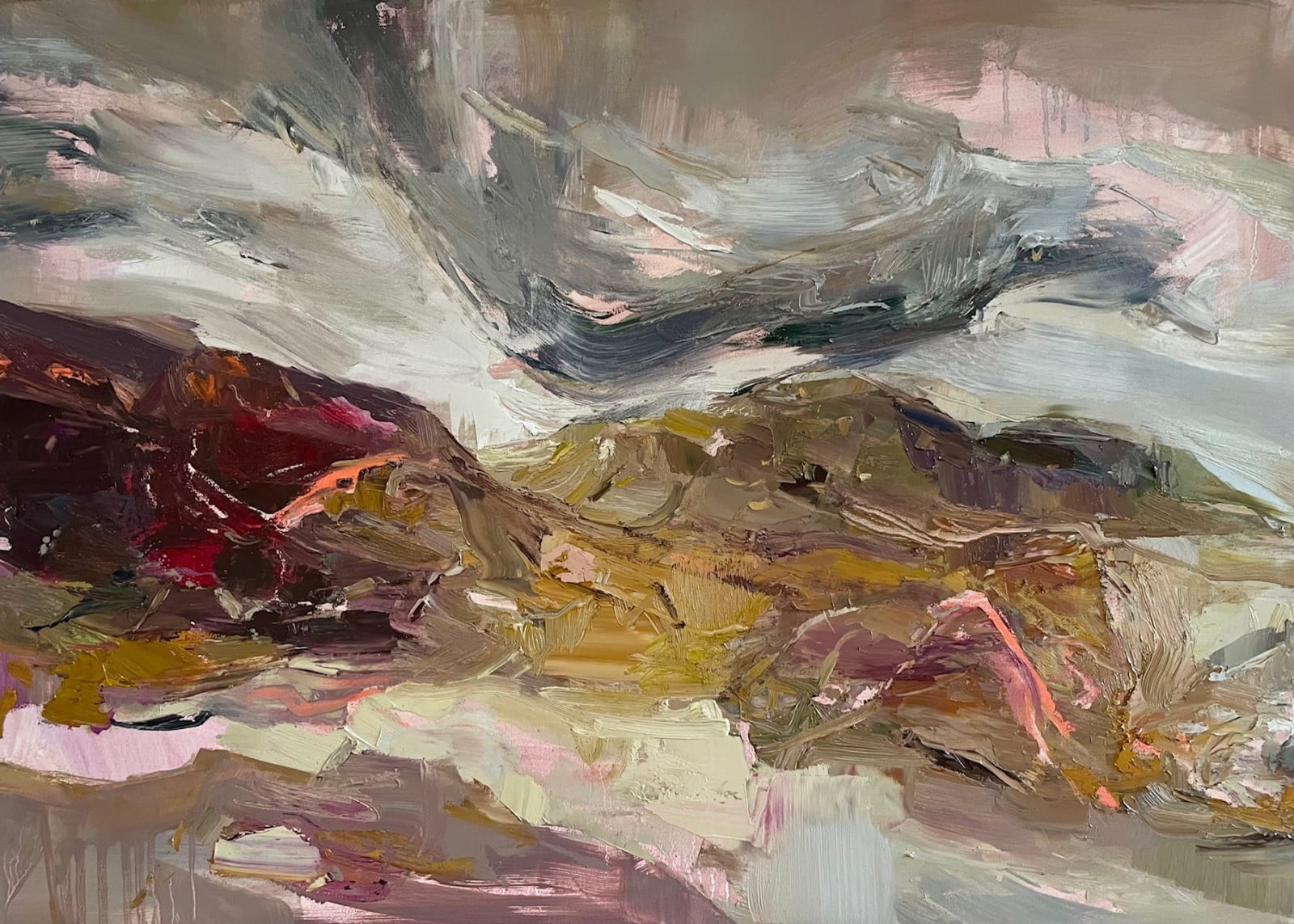 Beth Fletcher, Calligraphy of the Shaping Wind, 2024