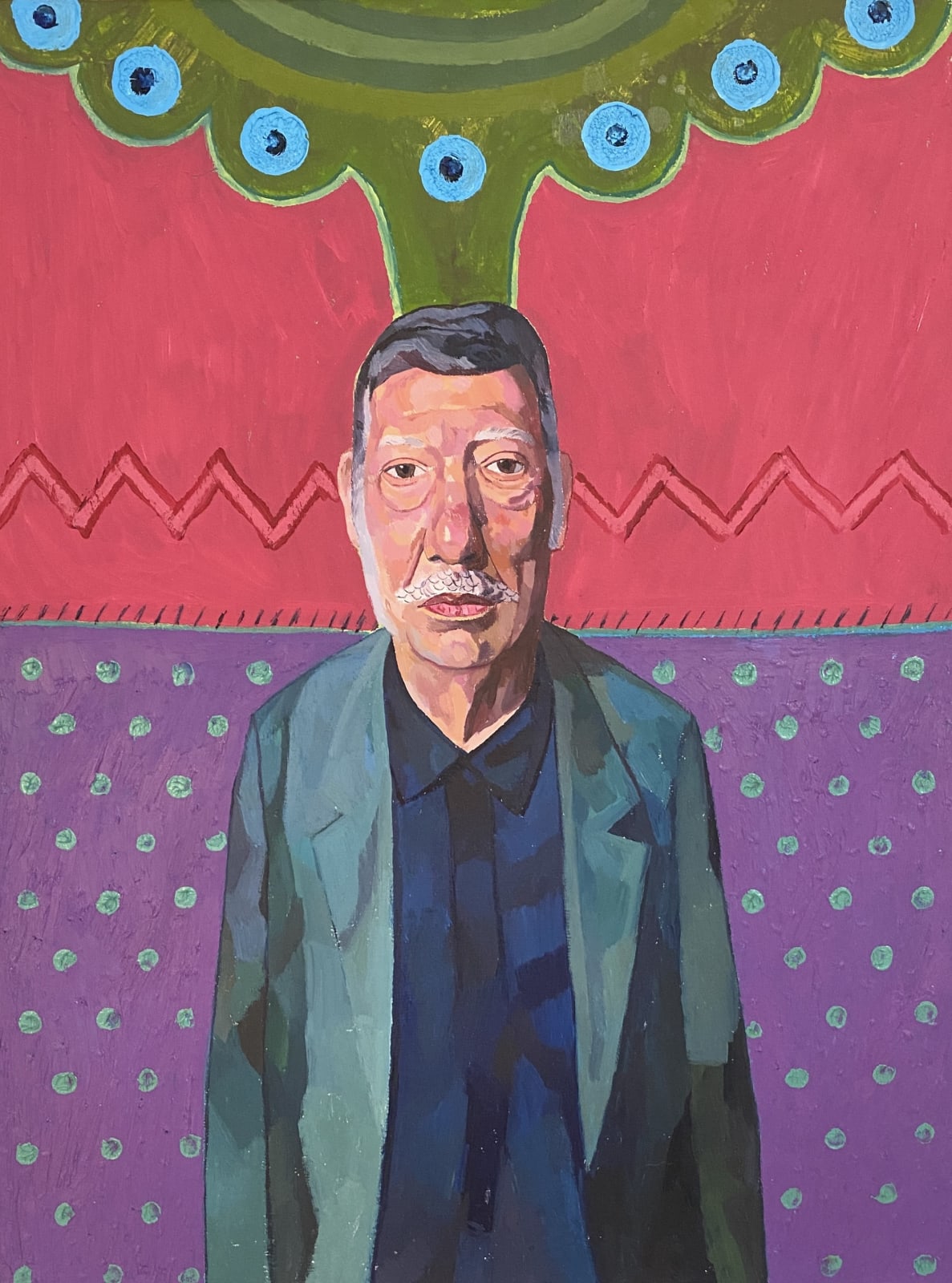 Meirion Ginsberg, Man and Tree, 2015