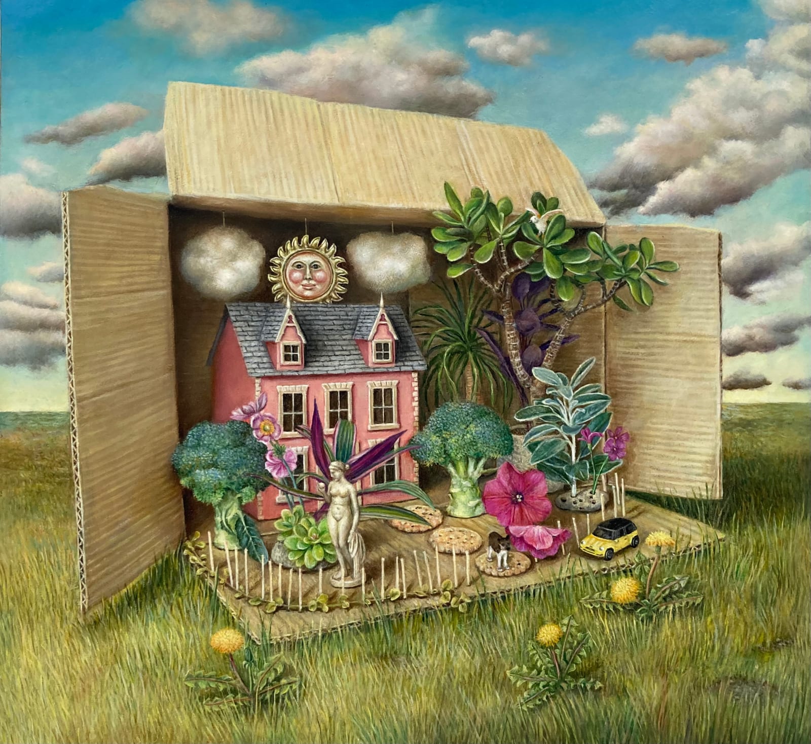 Sally Moore, Home from Home, 2025