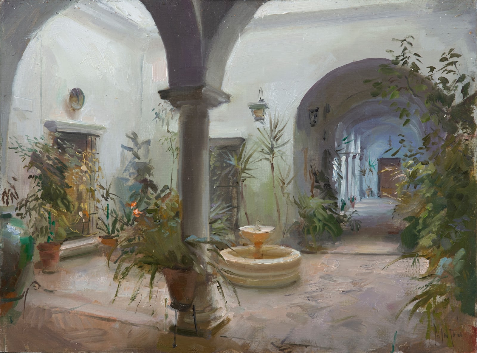 Rob Pointon, Shaded Courtyard, Sevilla