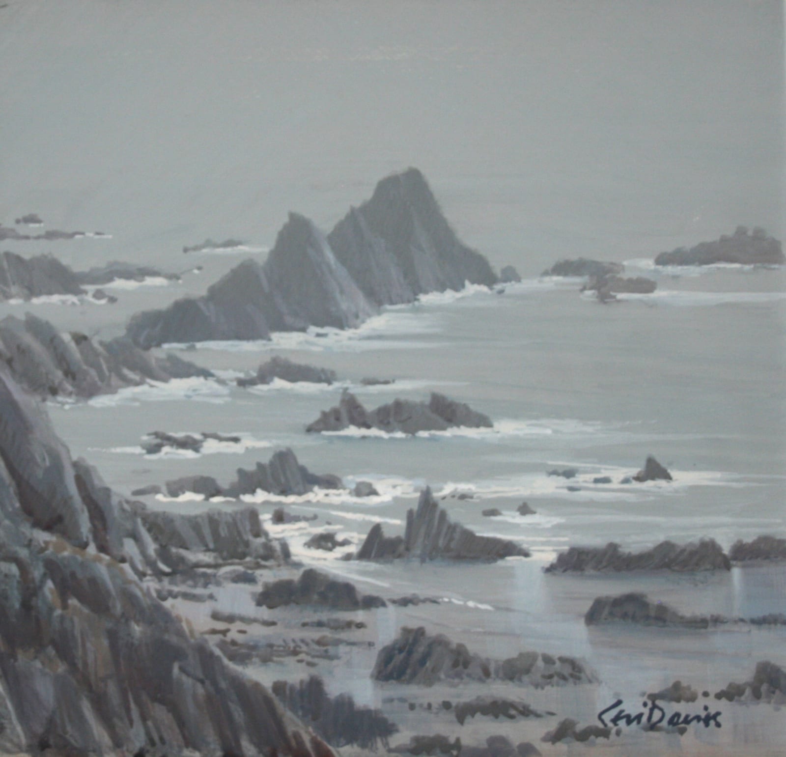 Ceri Auckland Davies, Sea Mist (on Precipice Bay)