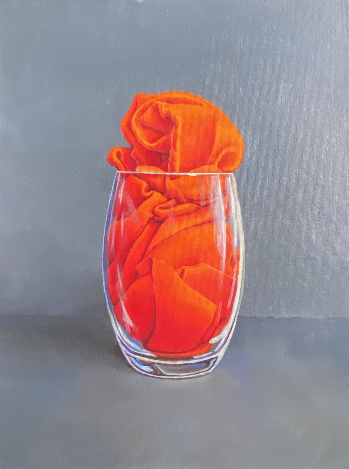 James Guy Eccleston, Raw Silk Vase