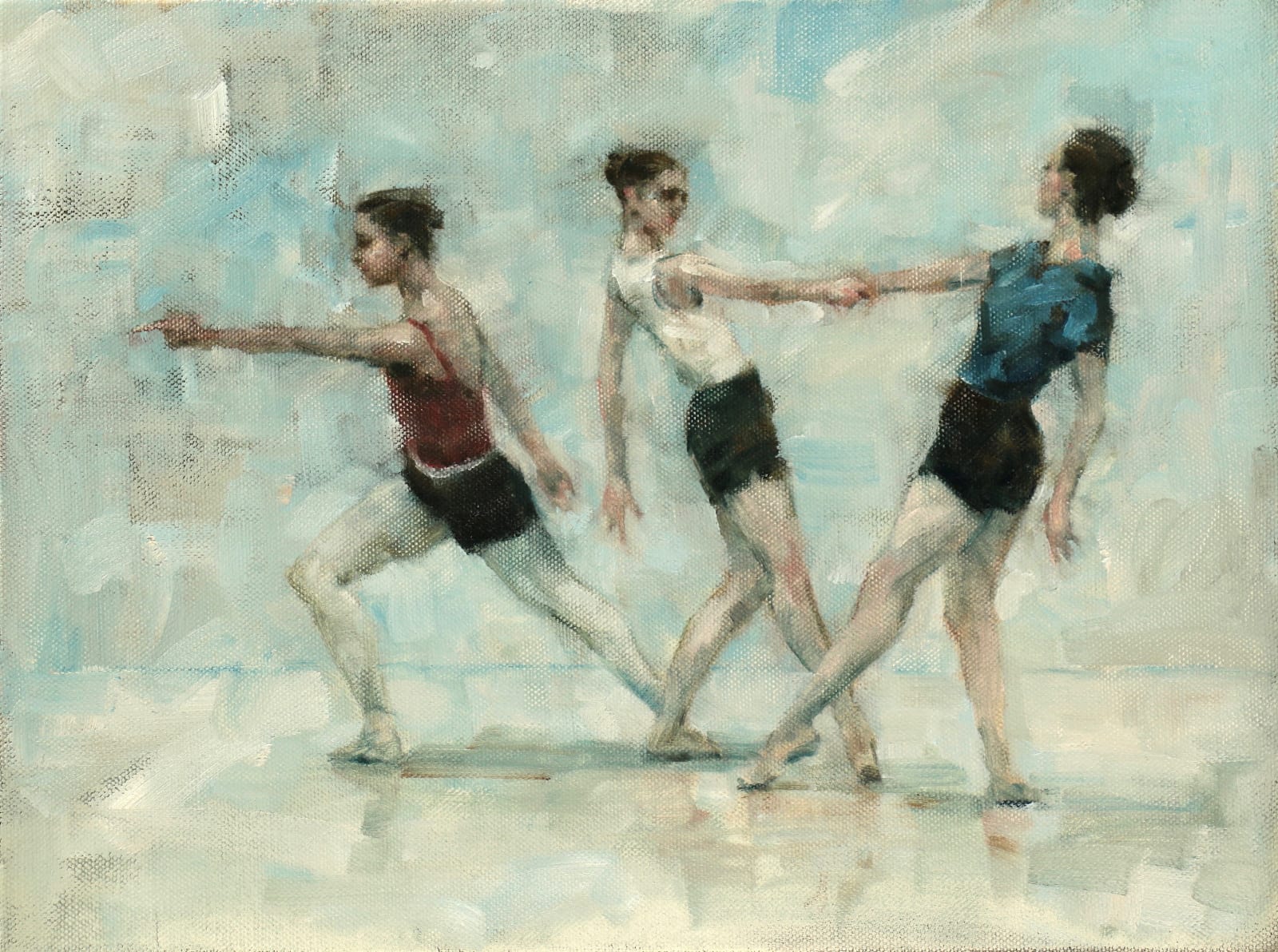 Carl Chapple, Ex Situ - Colleen Grace, Ann Louise Wall & Noami Stienstra (Ballet Cymru Rehearsal 171)