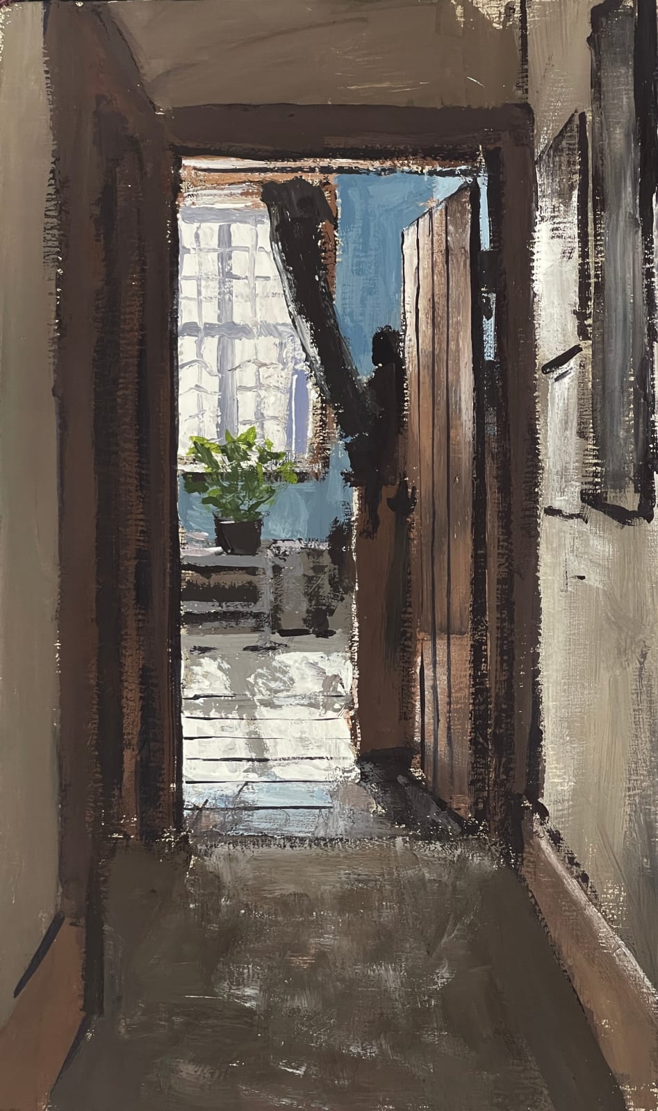 Matthew Wood, The Angel, Ludlow - View to a Bedroom