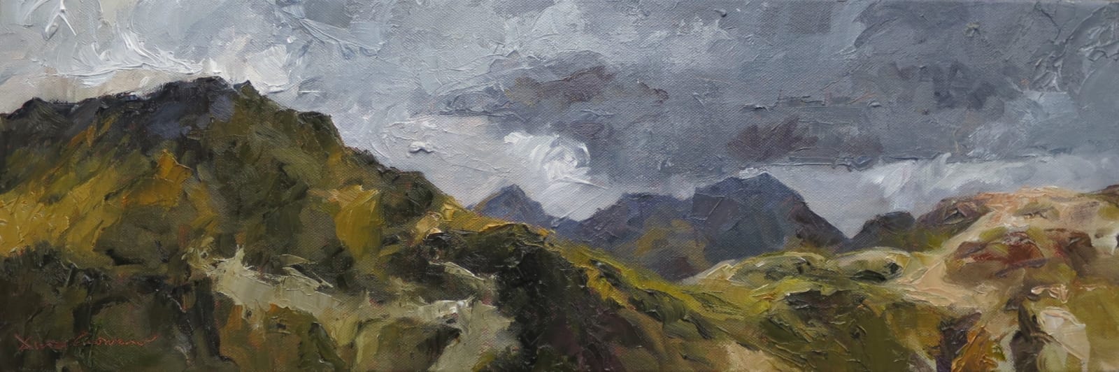 David Grosvenor, A Glimpse of Yr Wyddfa, 2024