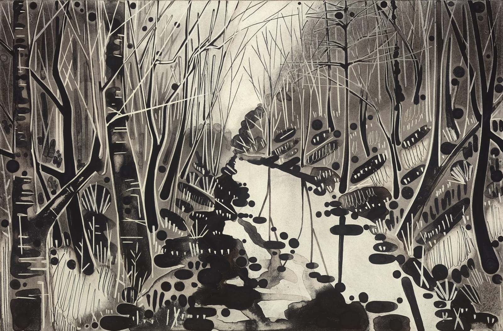 Katie Allen, Hushed Study I, 2025