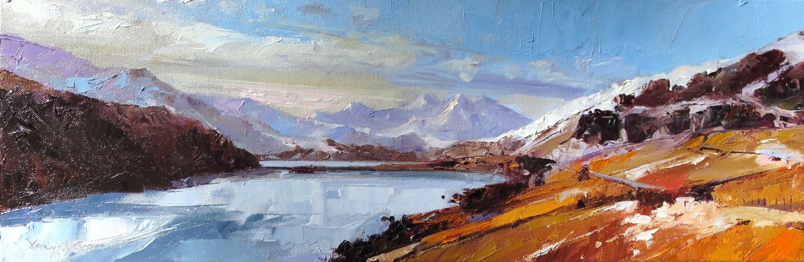 David Grosvenor, Yr Wyddfa from the Llynnau Mymbyr, 2025