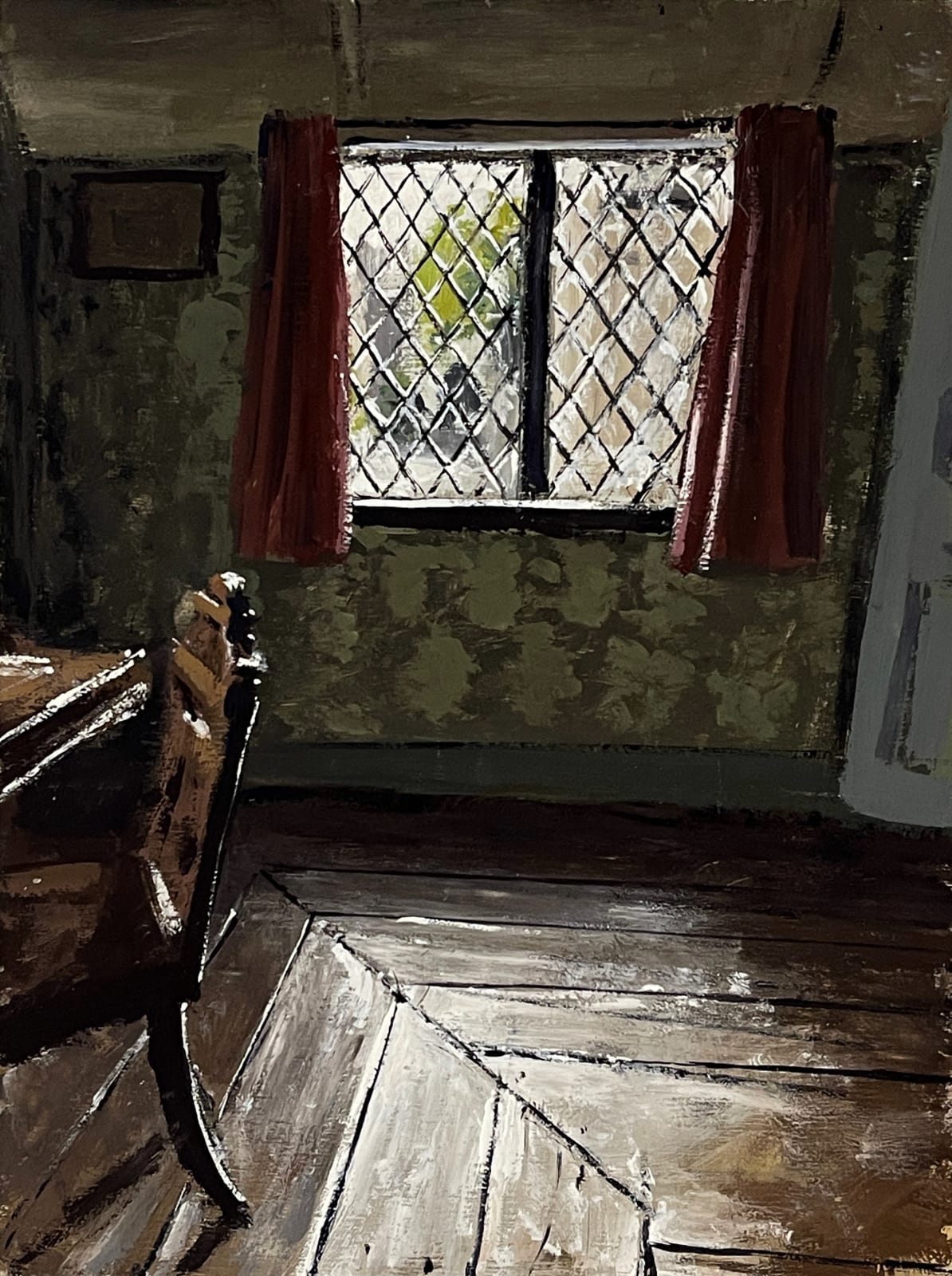 Matthew Wood, 18. Nantclwyd y Dre - Rector's Study Window, 2025