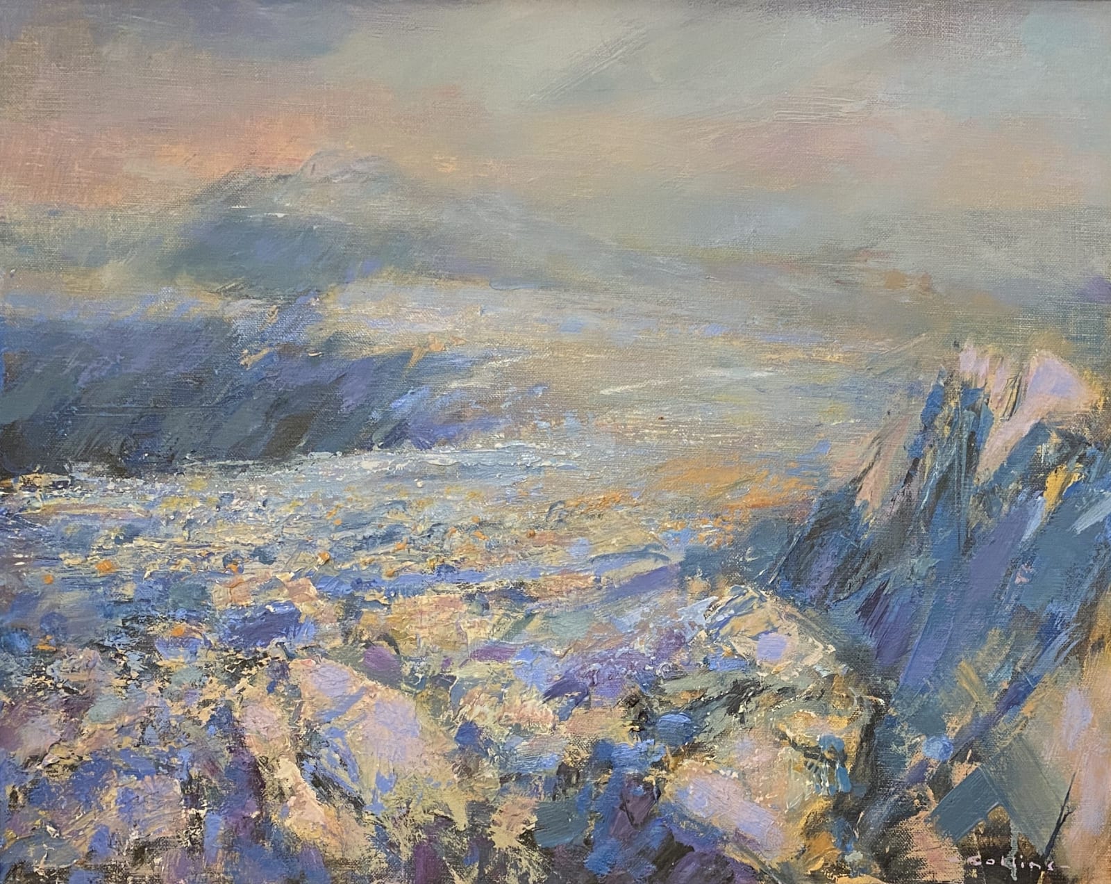 Martin Collins 1941 - 2023, Morning Light, Glyder Fawr, Eryri, 2013