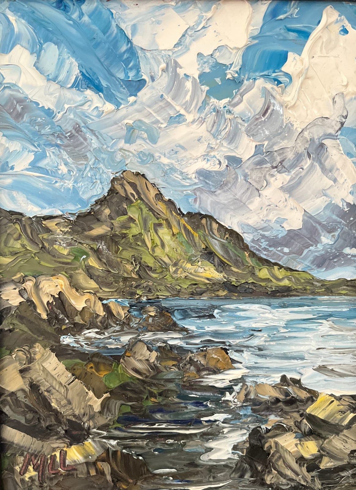 Martin Llewellyn, Across the Lake, 2025