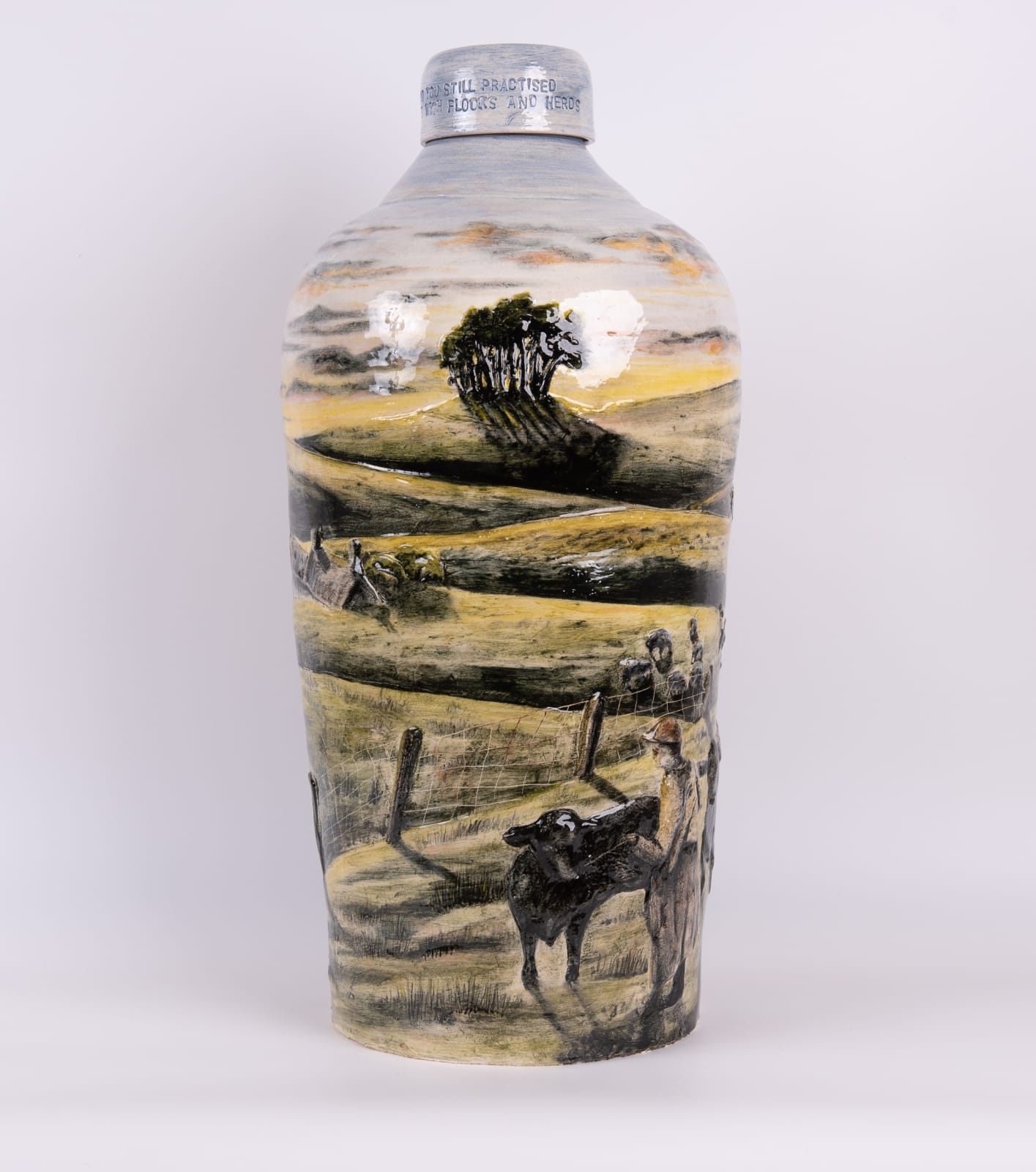 Helen Gittins, To the Farmer (After R. S. Thomas 'Prytherch)