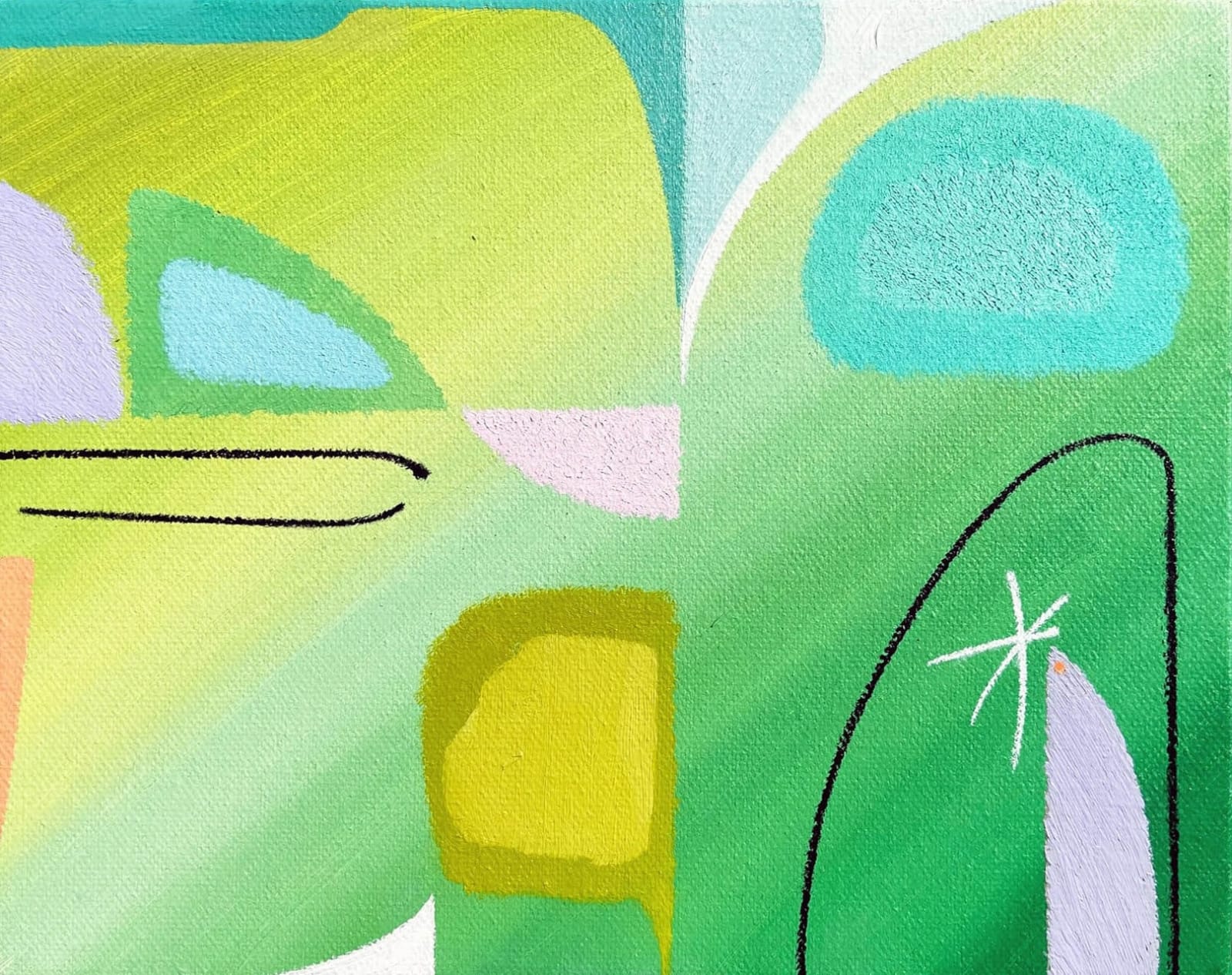 Martyn Jones, Lucid Emerald Spangle, 2022