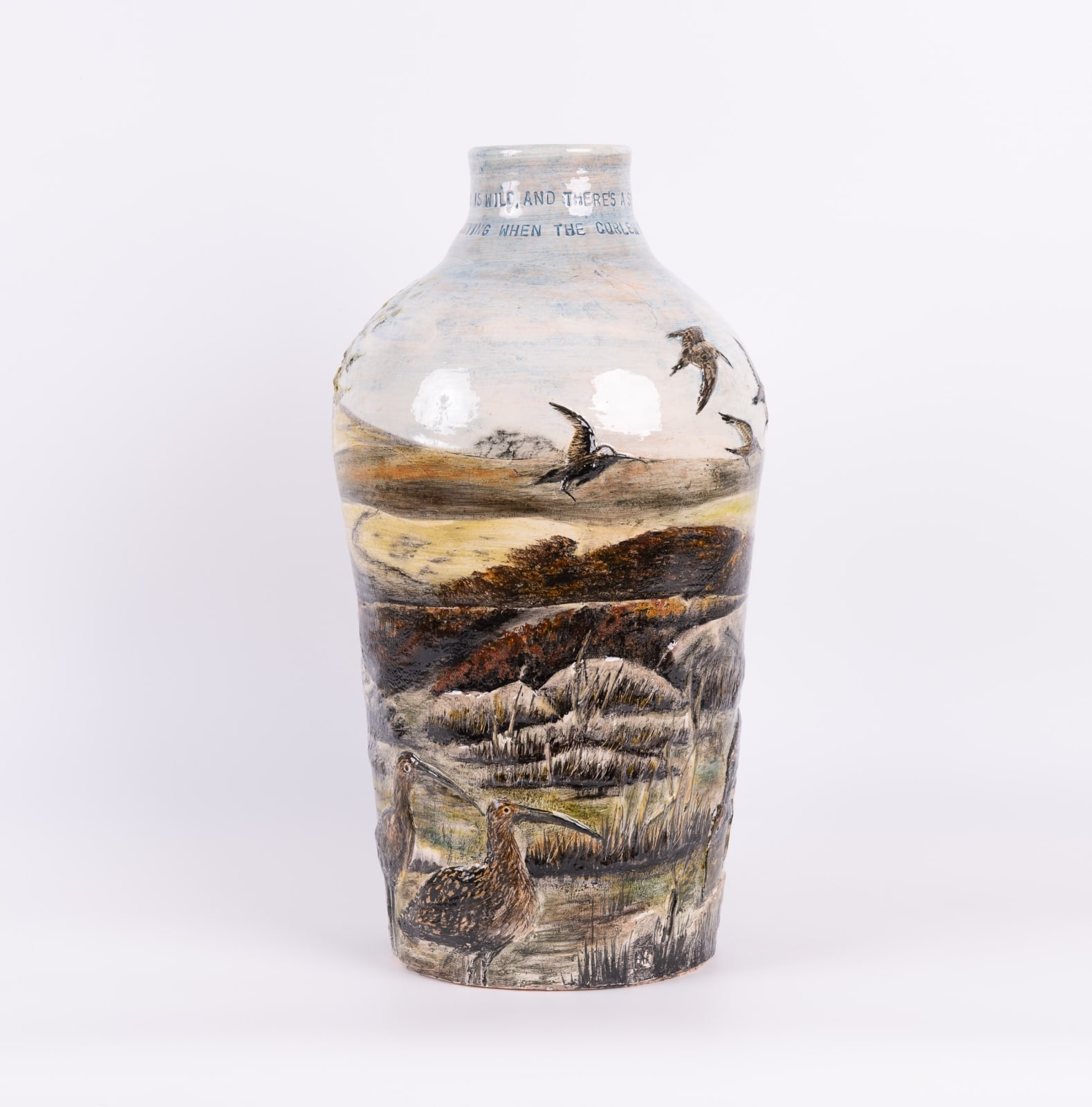 Helen Gittins, Mawrth 'And there's a spirit of wilderness much older, crying when the curlew yodels'