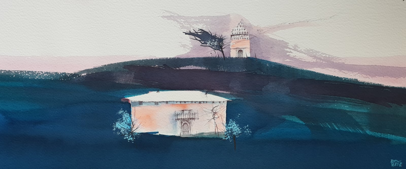 Dewi Tudur, Colomendy ar Fryn / Dovecot on Hill