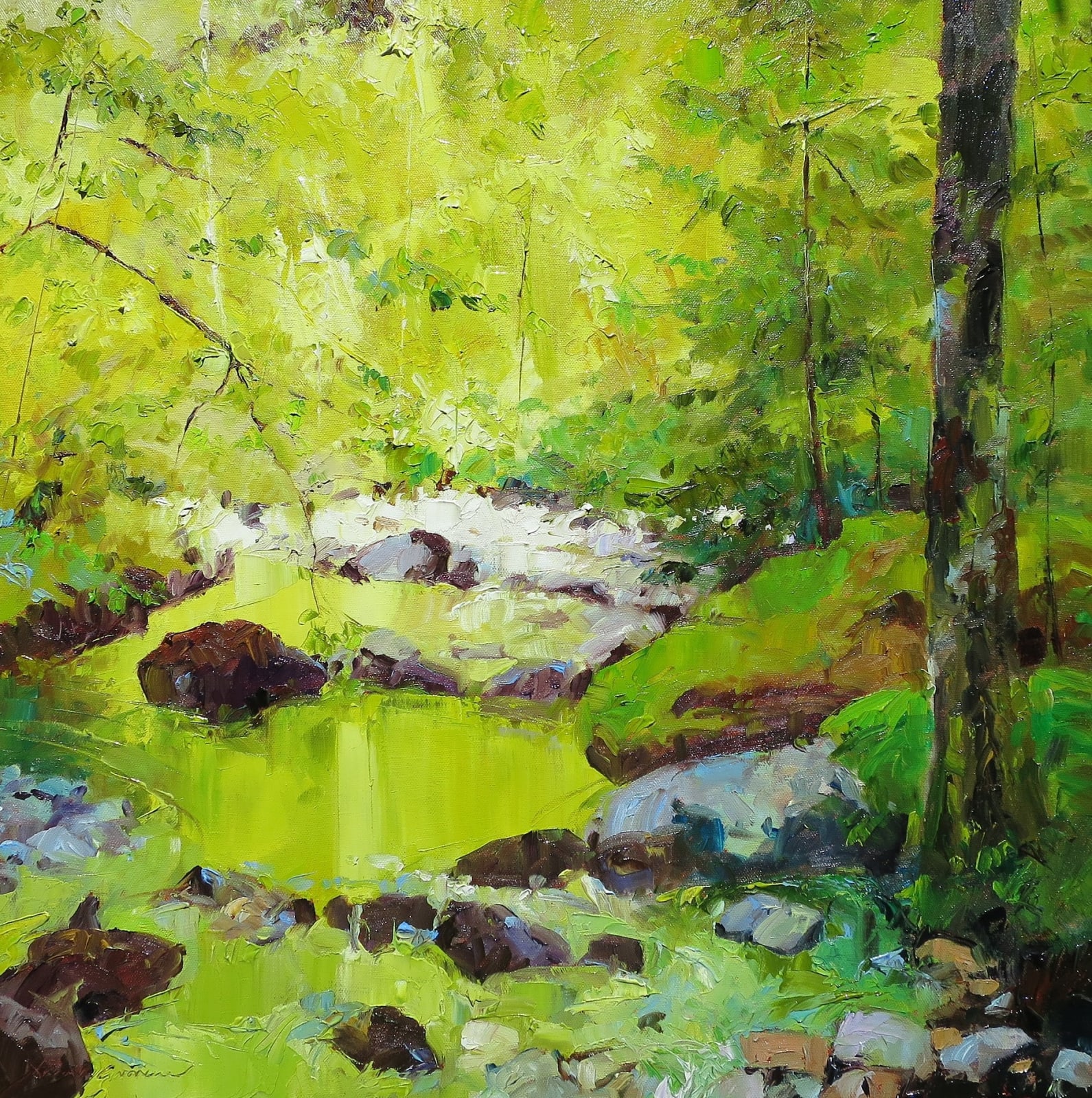 David Grosvenor, The Gwyrfai Trail III, 2024