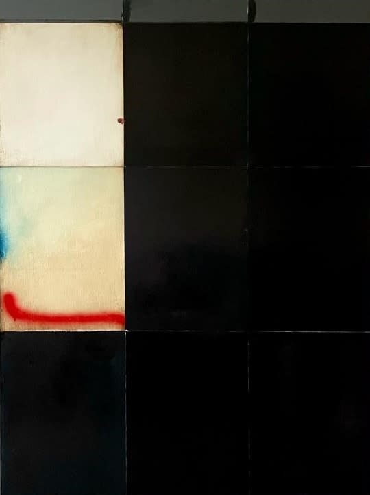 Adam Taylor, Winter Evening across Sea Town