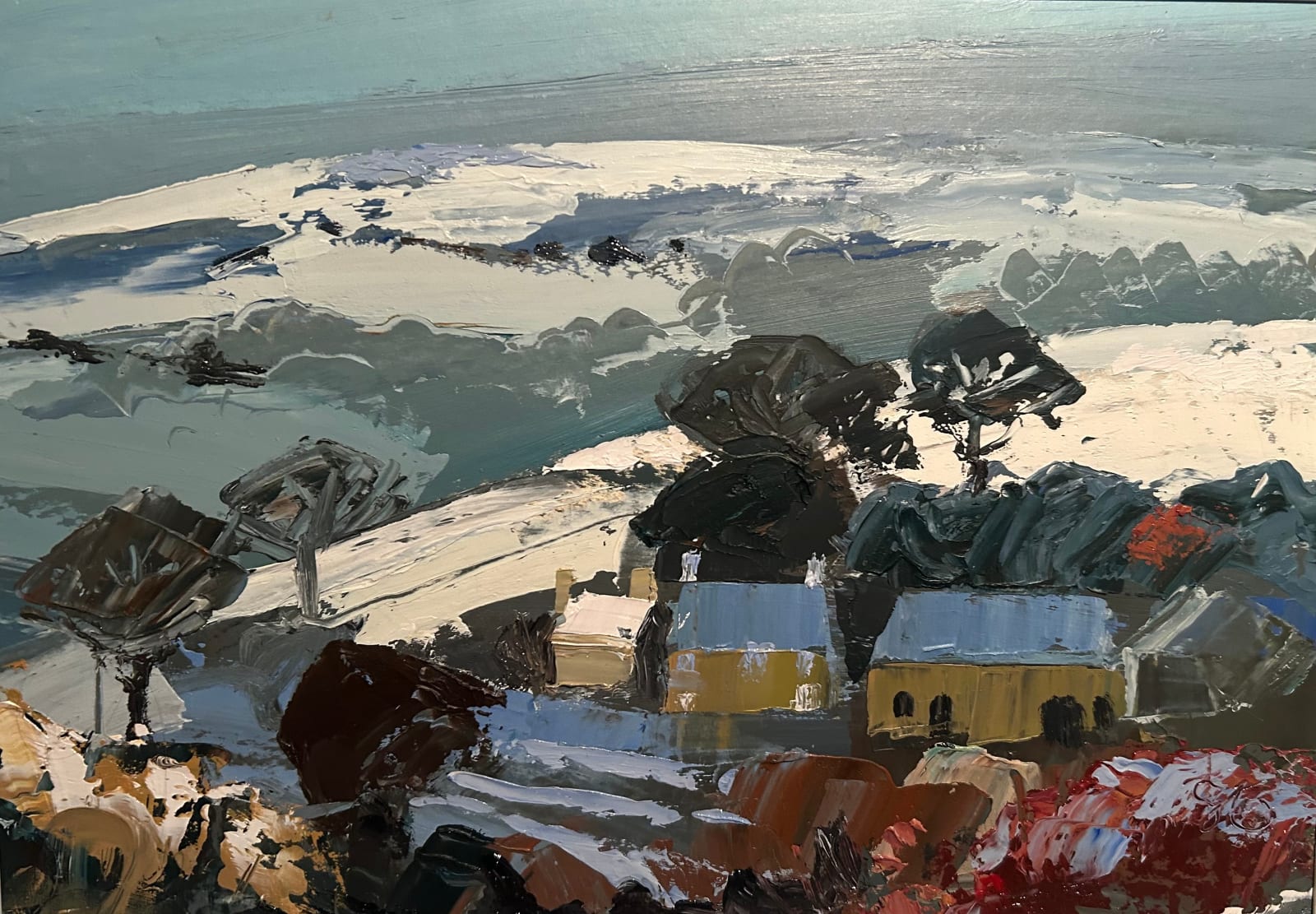 Sarah Carvell, Winter Daylight Fading, 2025