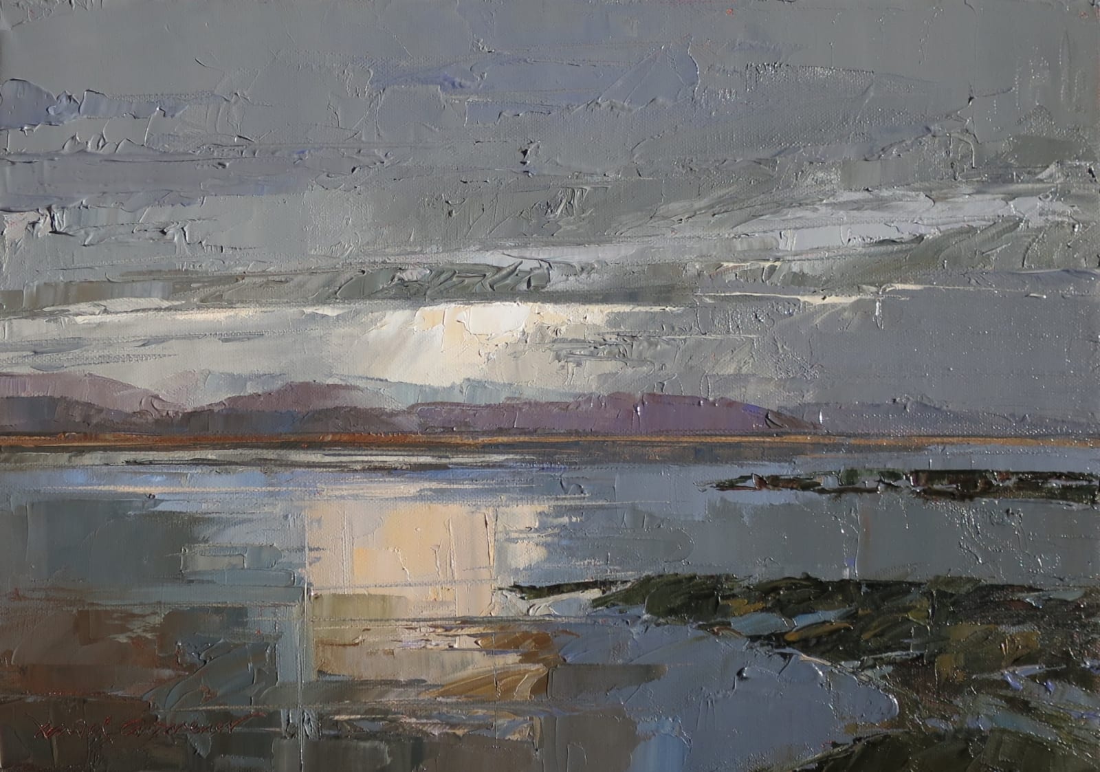 David Grosvenor, The Dyfi Estuary, 2025