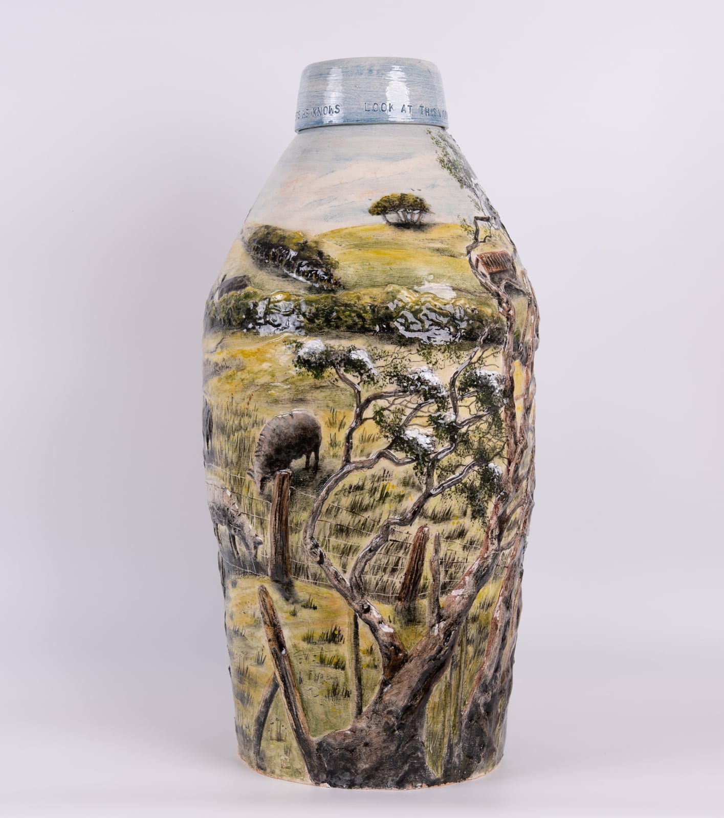 Helen Gittins, Farm Child (After R. S. Thomas 'Prytherch')