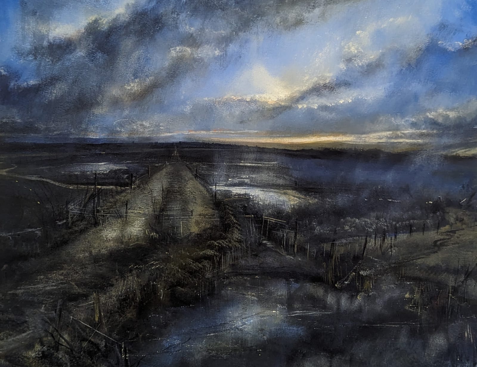 Iwan Gwyn Parry, The Childhood Estuary Road at Cymyran Bay, Anglesey