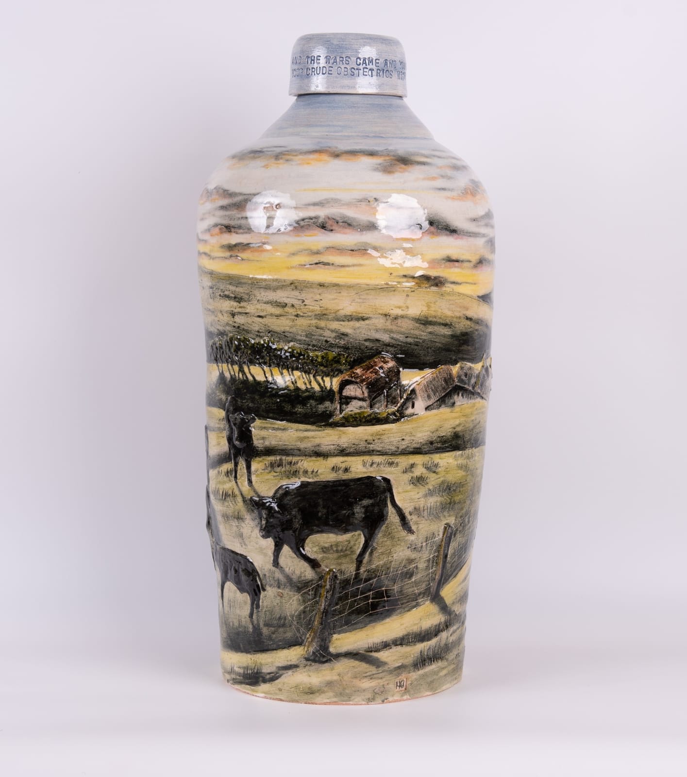 Helen Gittins, To the Farmer (After R. S. Thomas 'Prytherch)