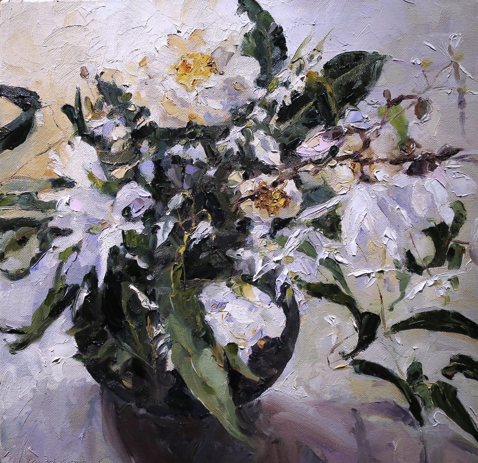 David Grosvenor, Camellias, Magnolias & Clematis, 2024