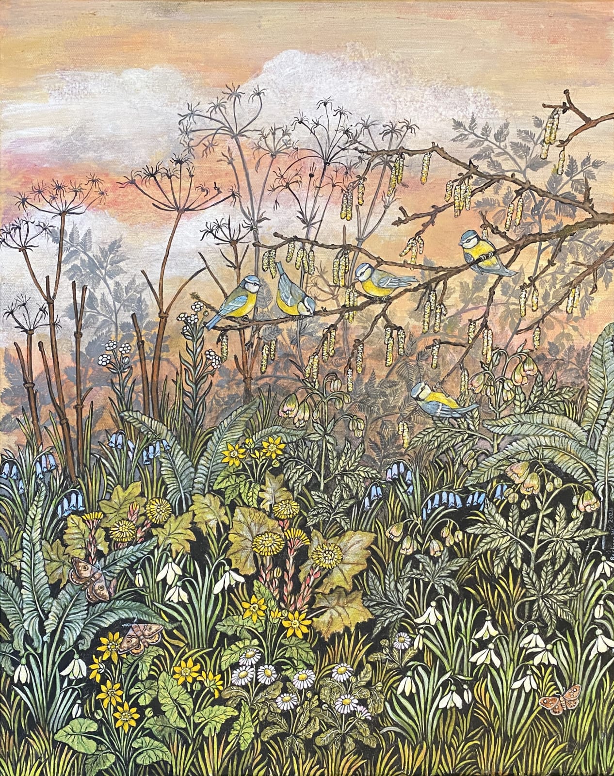 Barbara Winrow, Bluetits, 2024