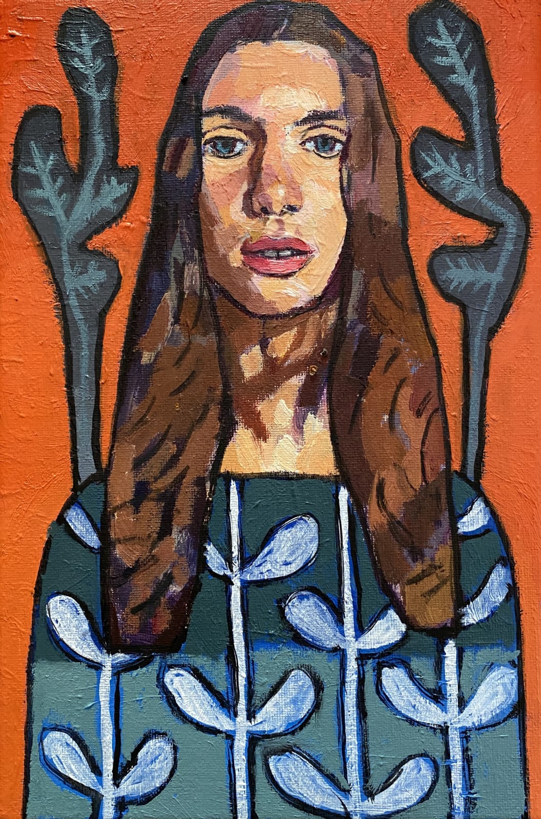 Meirion Ginsberg, Gwallt Hir a Choed | Long Hair with Trees, 2025