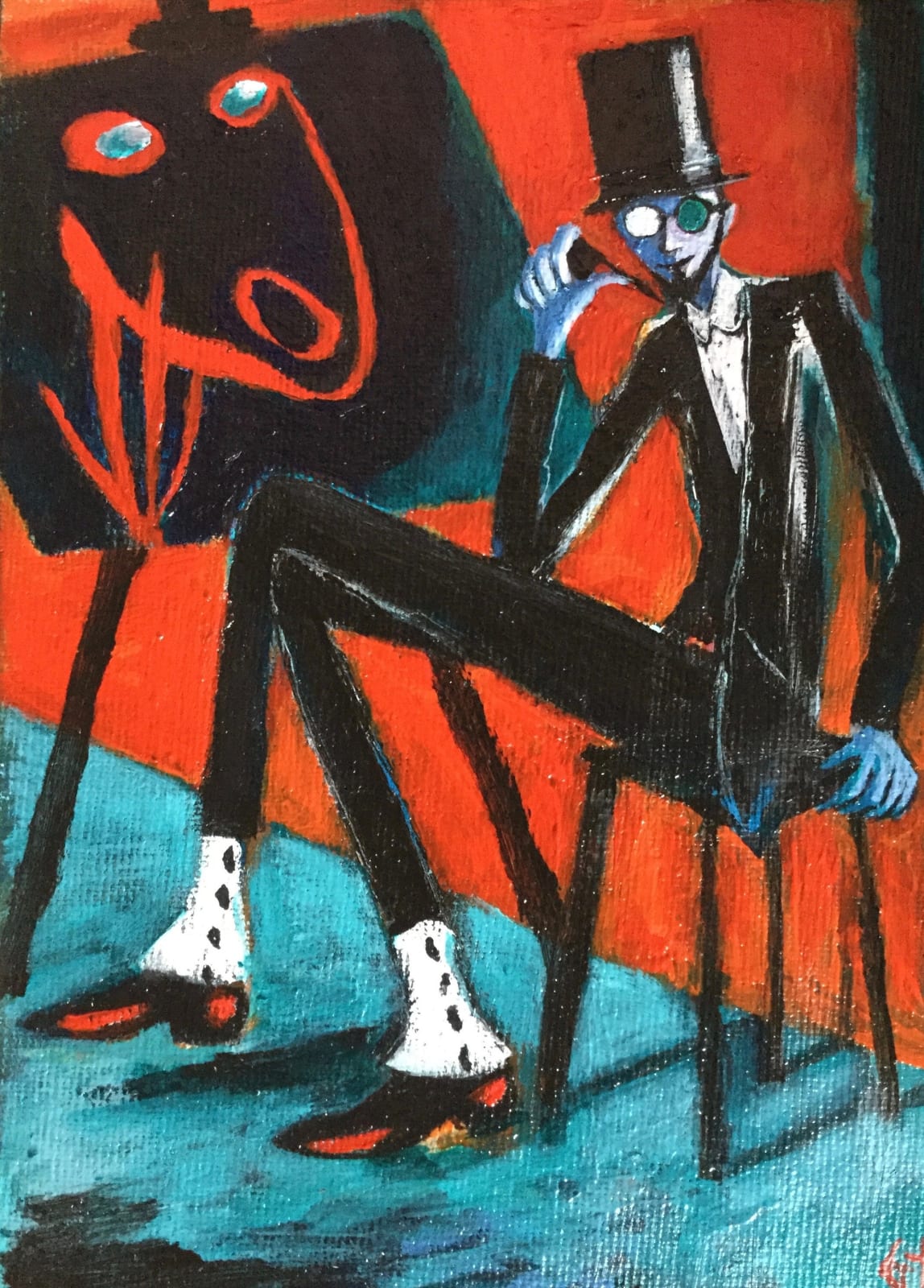 Gilly Thomas, Expressionist Man