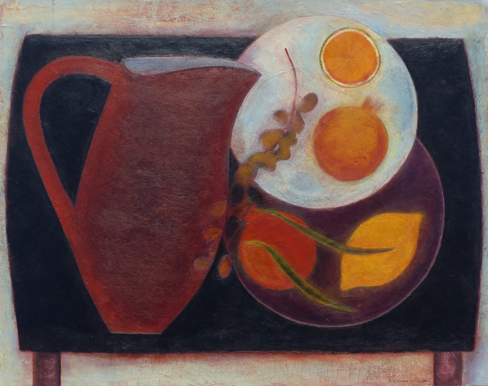 Vivienne Williams, Still Life with Pomegranates, 2023