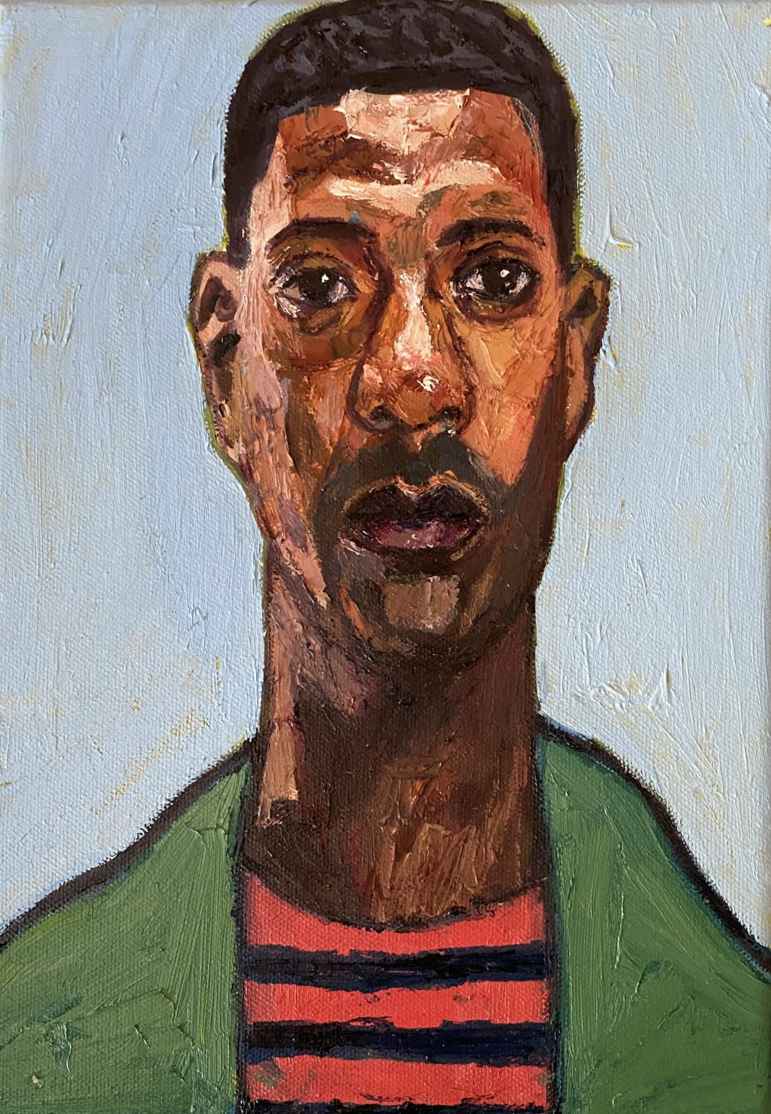 Meirion Ginsberg, Crys Streipiog | Striped T-Shirt, 2025