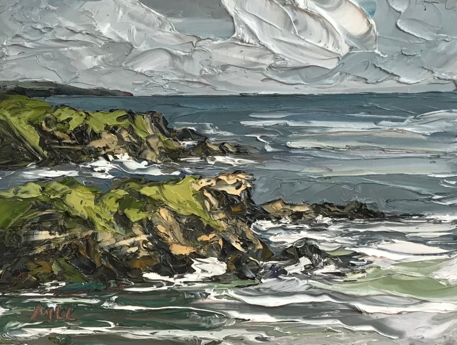 Martin Llewellyn, Rocky Coast, Anglesey, 2024