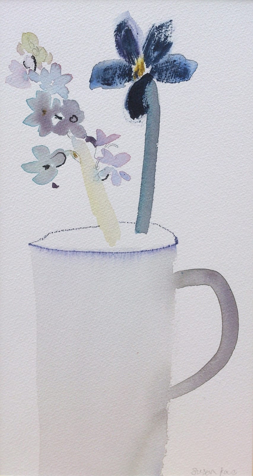 Susan Kane, Hyacinth in Grey Jug