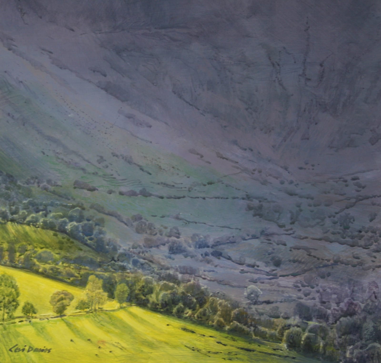 Ceri Auckland Davies, End of Day (Cwm Cywarch)