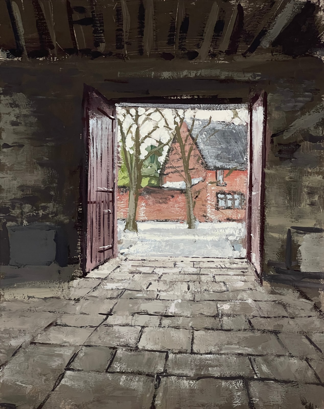 Matthew Wood, Tredegar - Barn Doorway