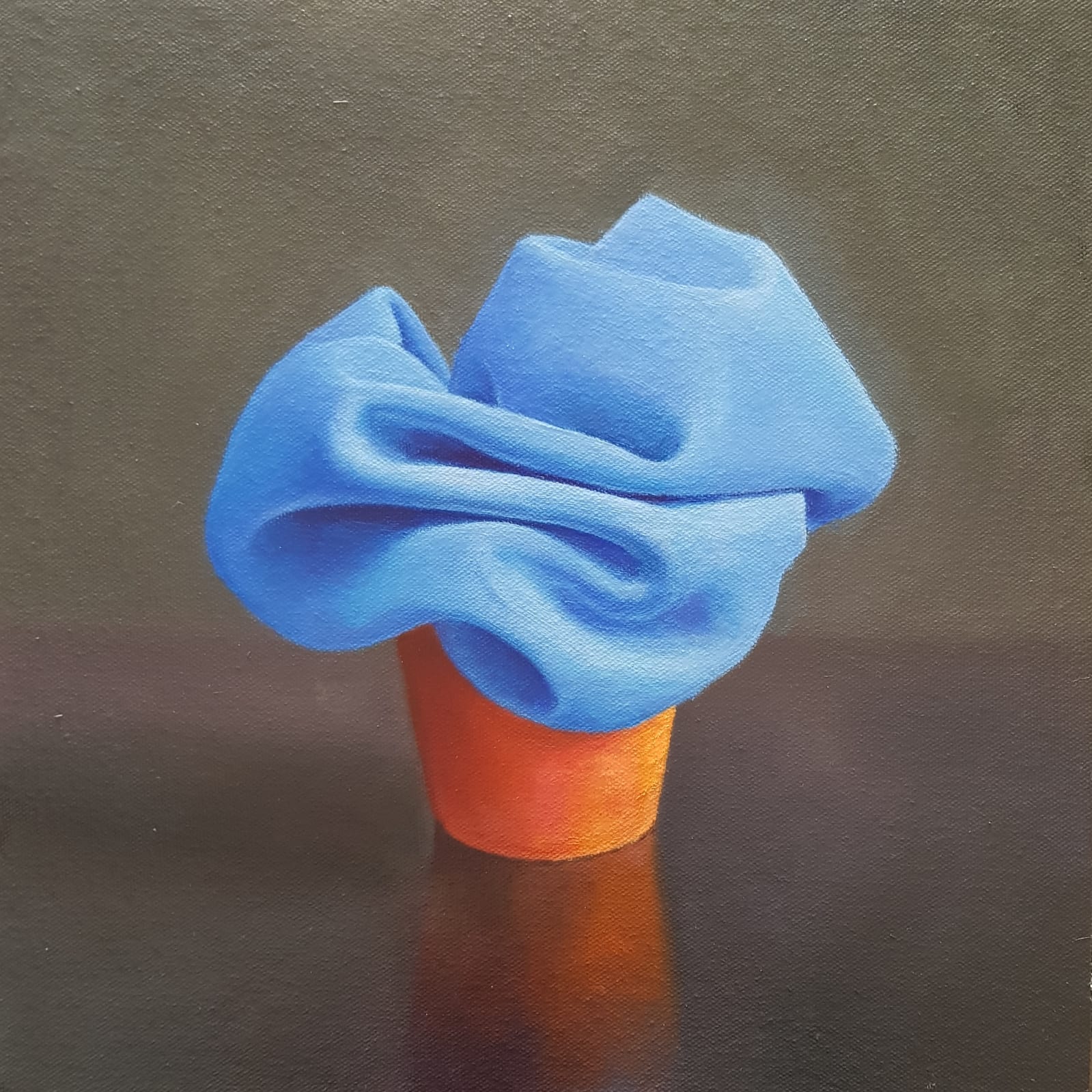 James Guy Eccleston, Blue Cloth Pot